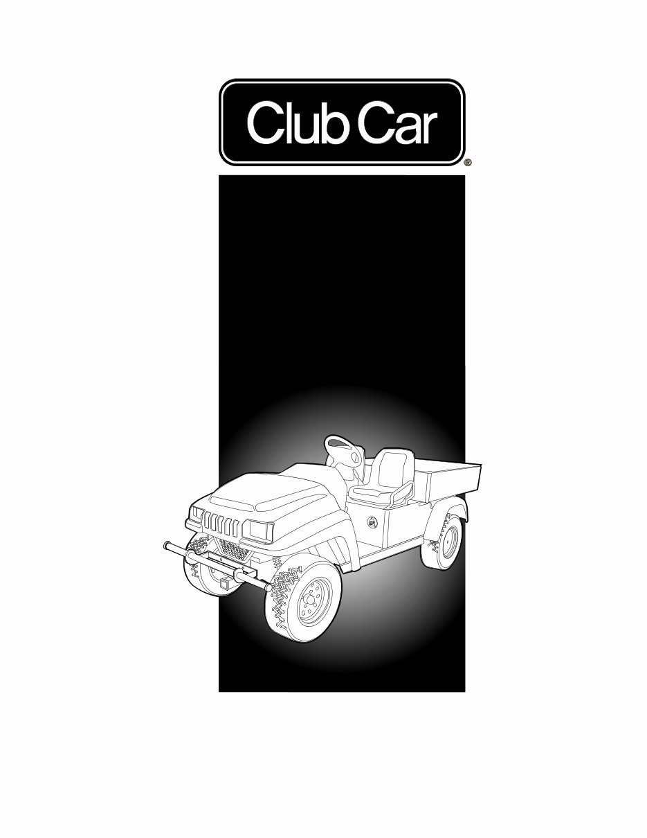 2003 Club Car Models Turf 272 Carryall 272 Carryall 472 Gasoline Golf Carts Illustrated Parts List preview img 1