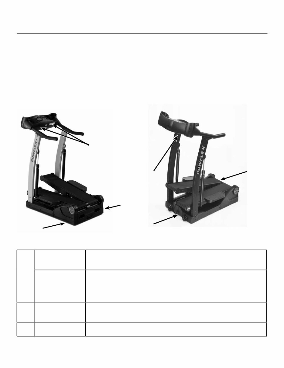 Bowflex TreadClimber 1000 3000 & 5000 Service Manual preview img 4