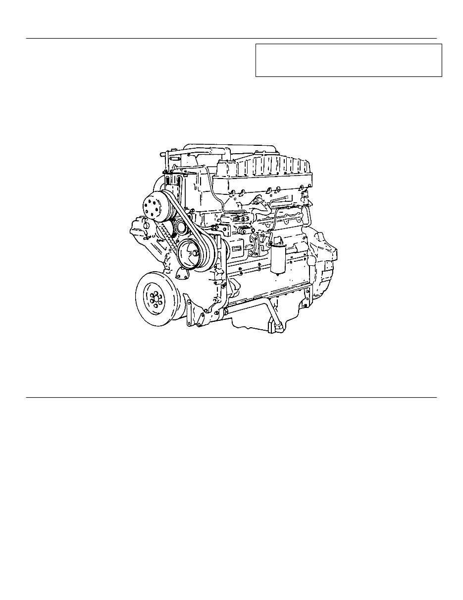 CUMMINS NTC-400 BC2 Diesel Engine Service Manual preview img 1