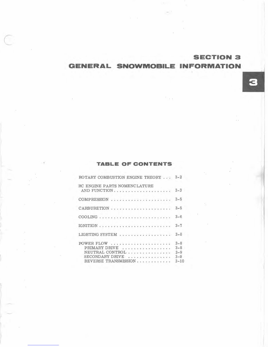 Johnson Evinrude 1975 rotary snowmobile service manual preview img 10