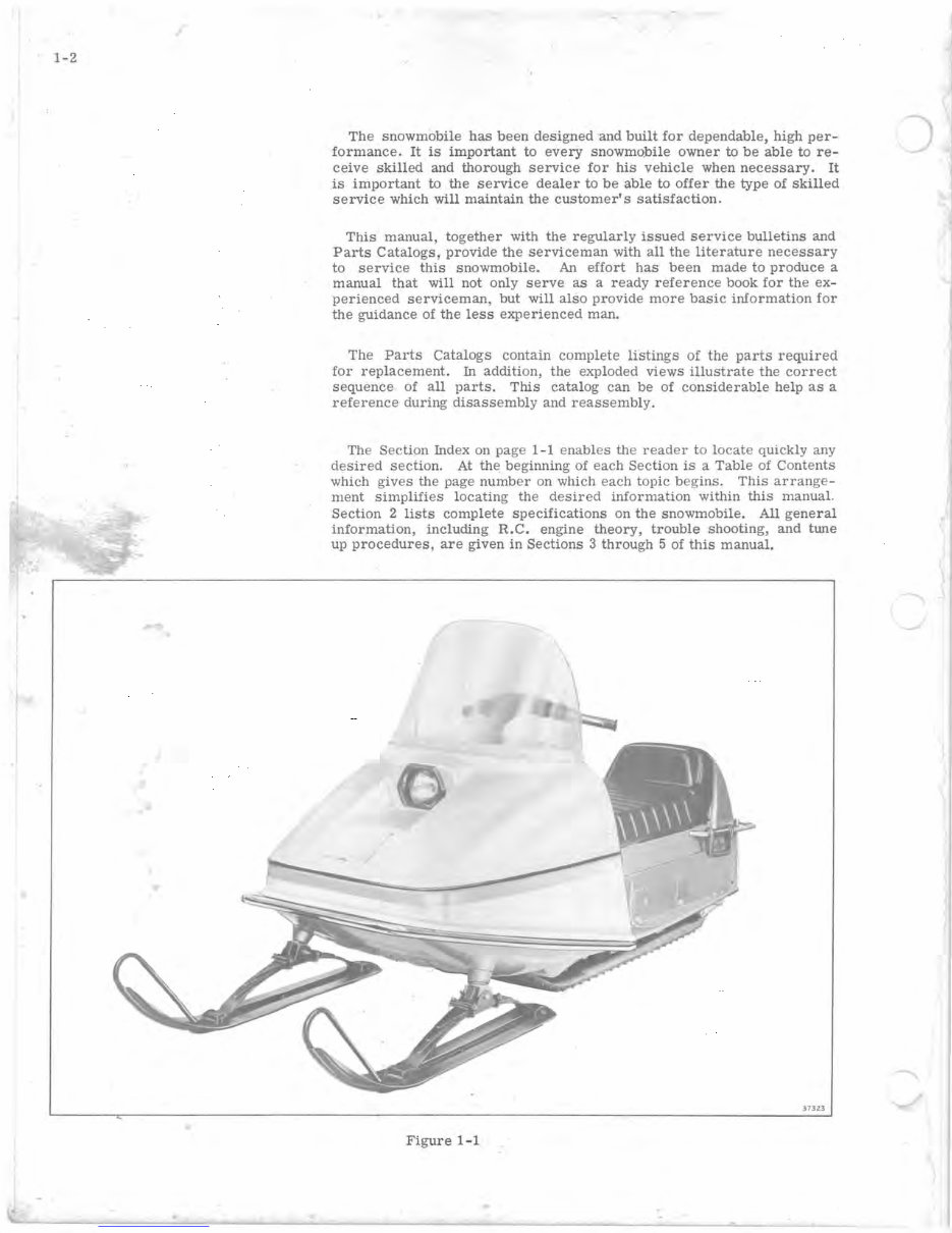 Johnson Evinrude 1975 rotary snowmobile service manual preview img 3