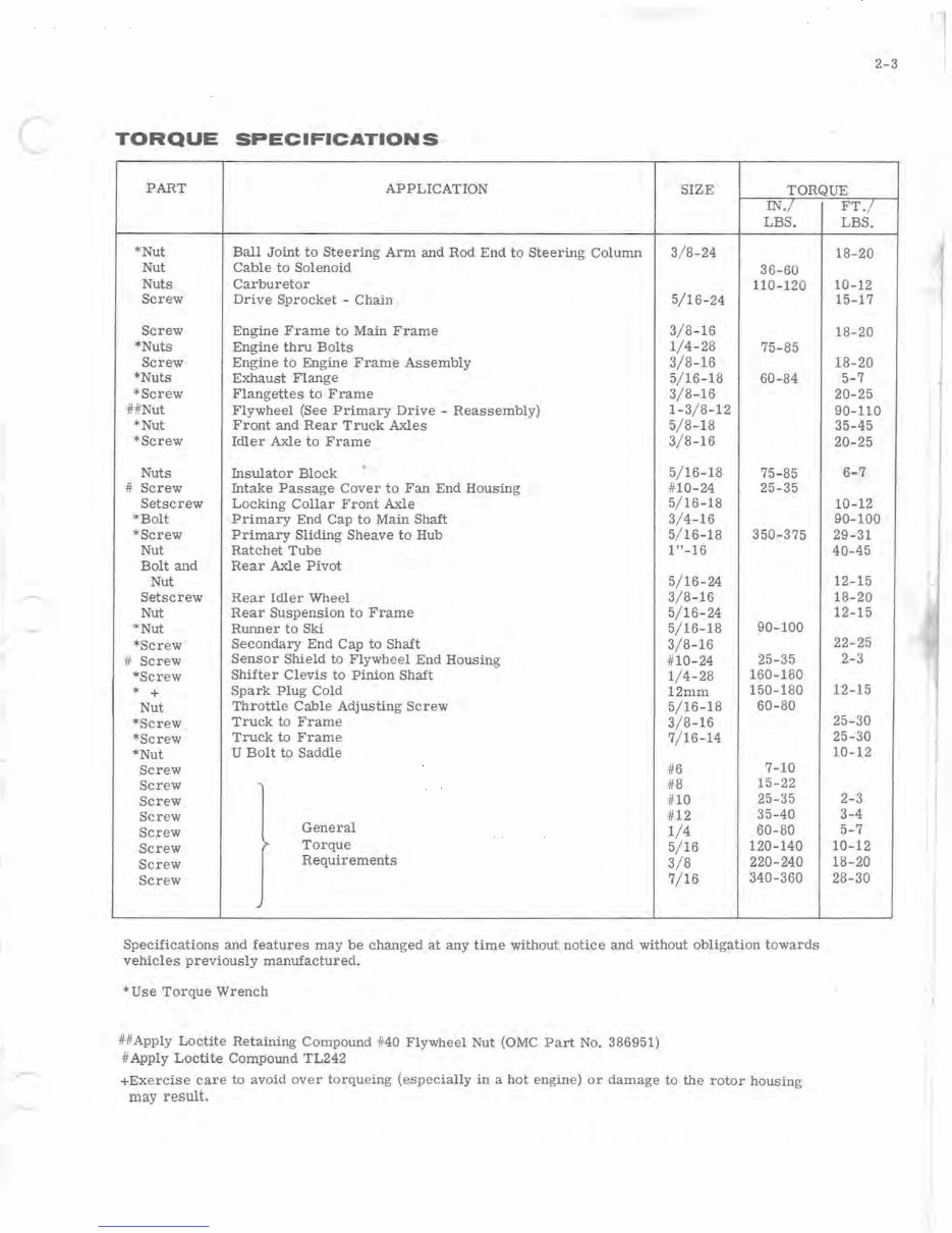 Johnson Evinrude 1975 rotary snowmobile service manual preview img 8