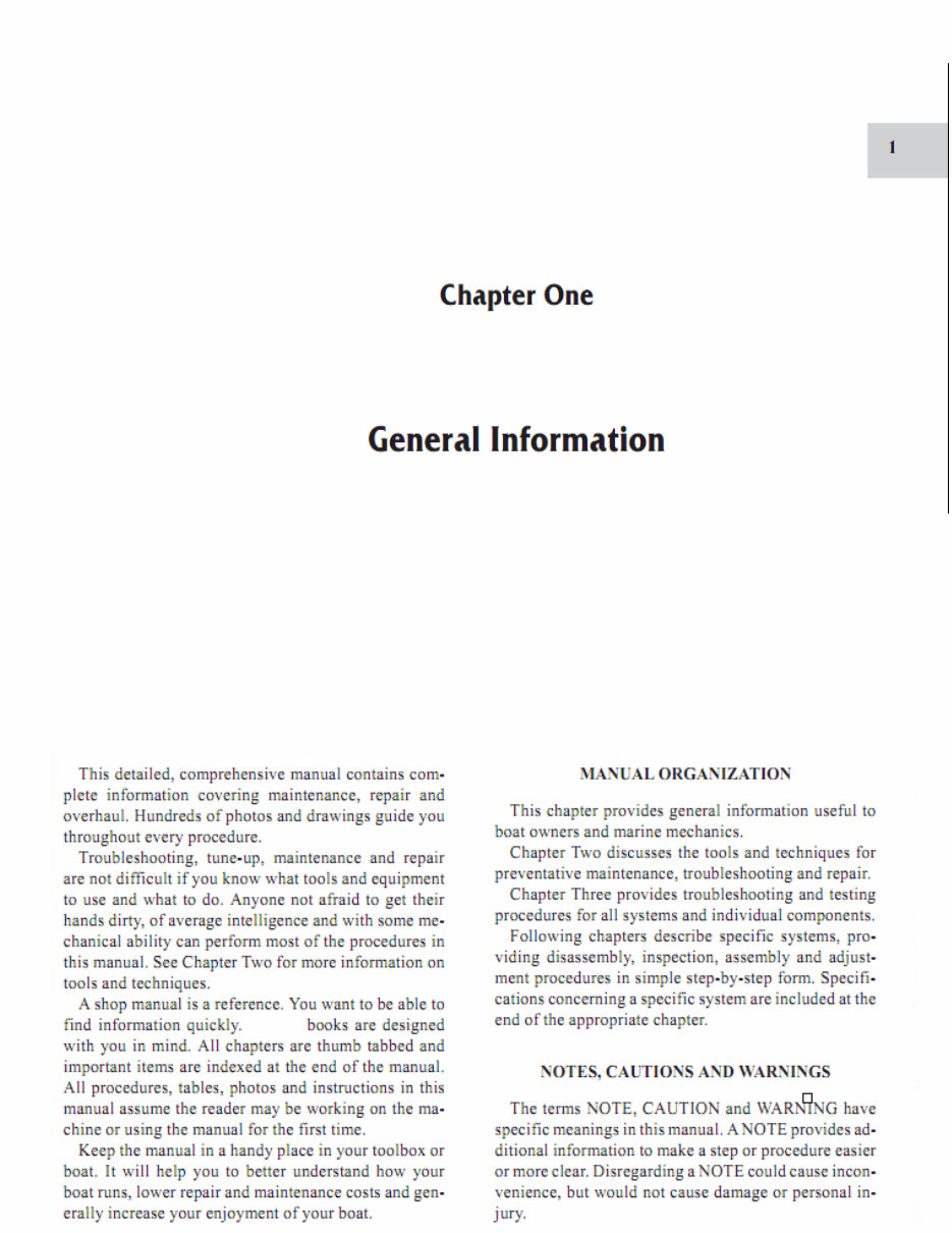 1992-1995 Yamaha 9.9HP 4-Stroke High Thrust Outboard Repair Manual preview img 5