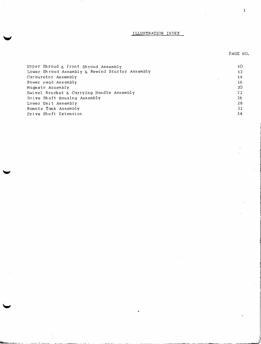 Wizard outboard motor parts n ops manual western auto preview img 3