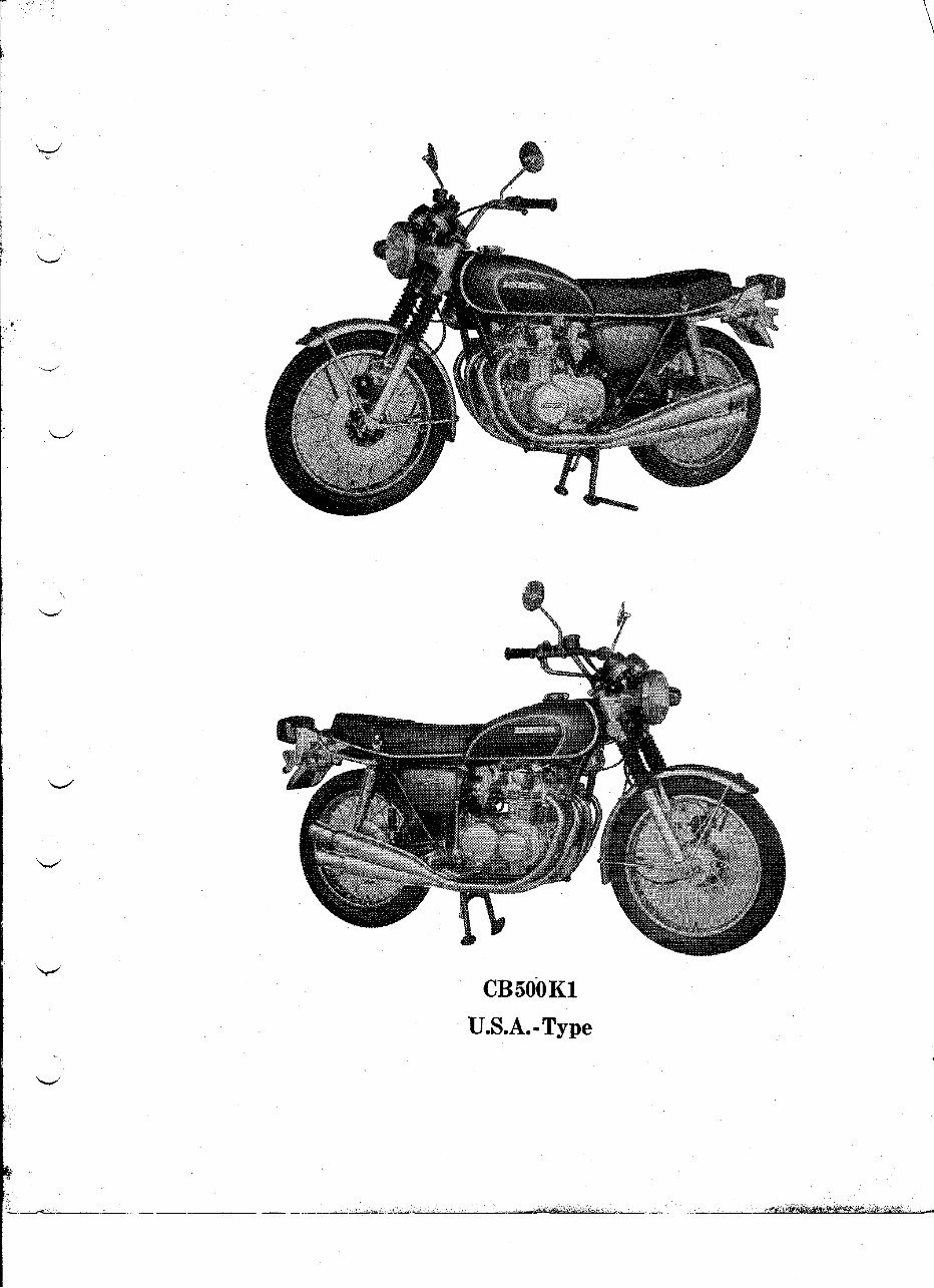 HONDA CB500 Replacement Parts Manual 1971-1975 preview img 10