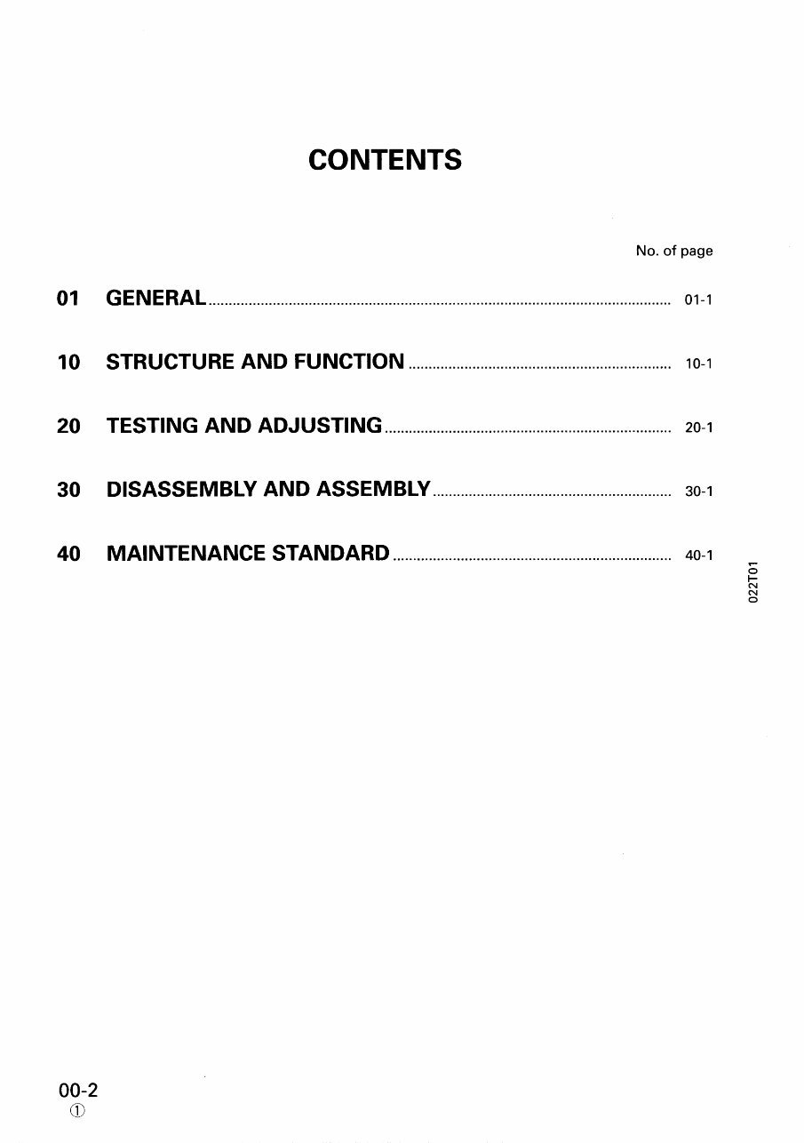 Komatsu LW80-1 mobile Crane Service & Repair Manual preview img 2