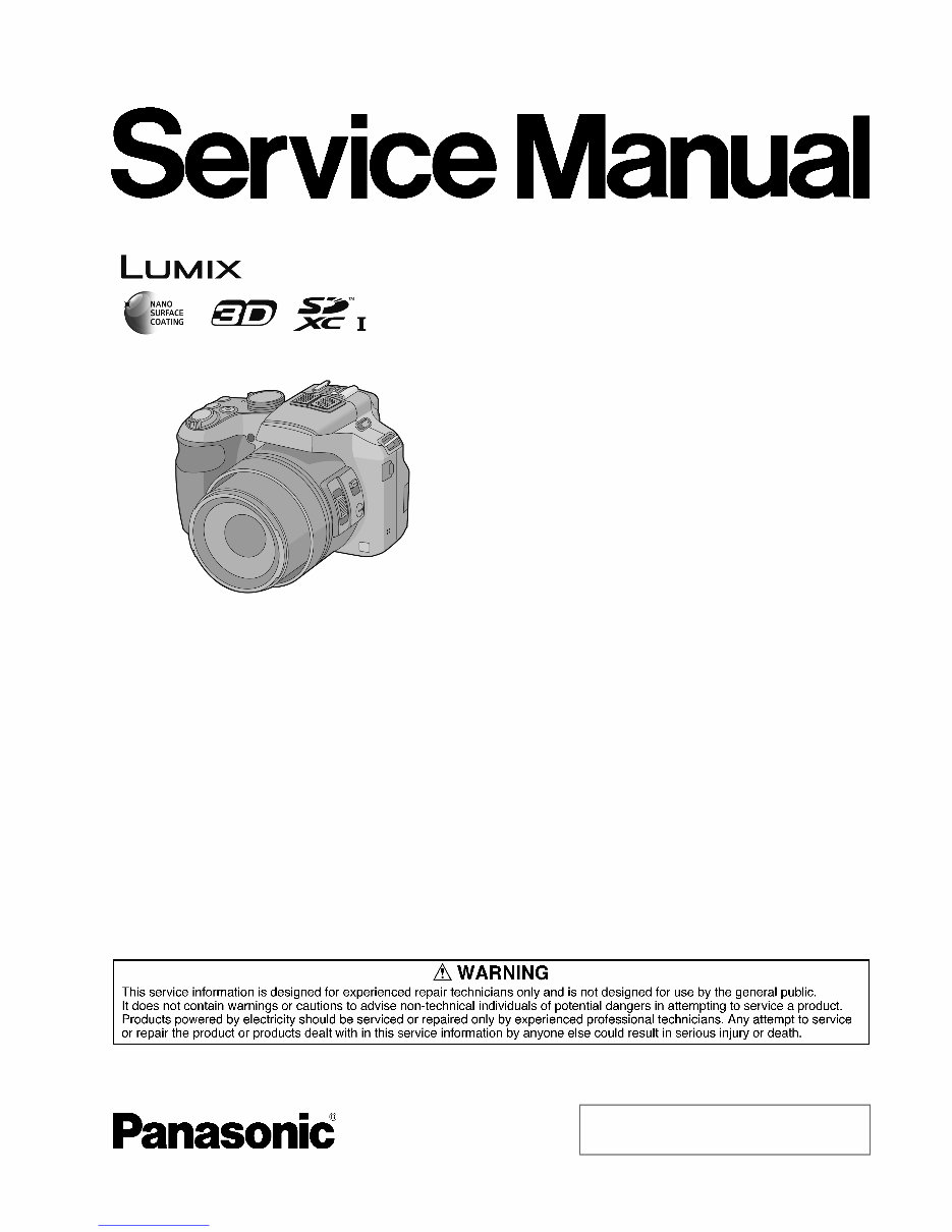 Panasonic DMC-FZ200 Service Manual and Repair Guide preview img 1