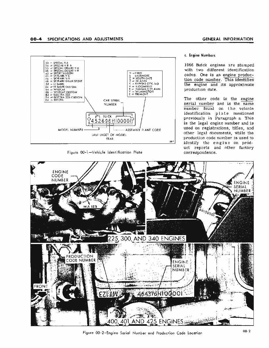 1966 Buick Chassis (Special/Skylark/Sport Wagon/LeSabre/Wildcat/Electra 225/Riviera) OEM Service & Repair Manual preview img 10
