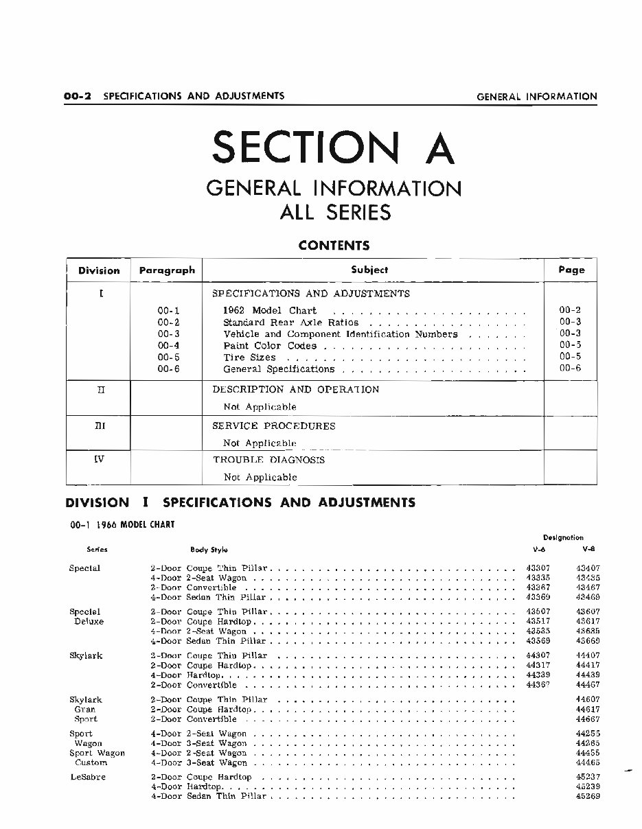1966 Buick Chassis (Special/Skylark/Sport Wagon/LeSabre/Wildcat/Electra 225/Riviera) OEM Service & Repair Manual preview img 8