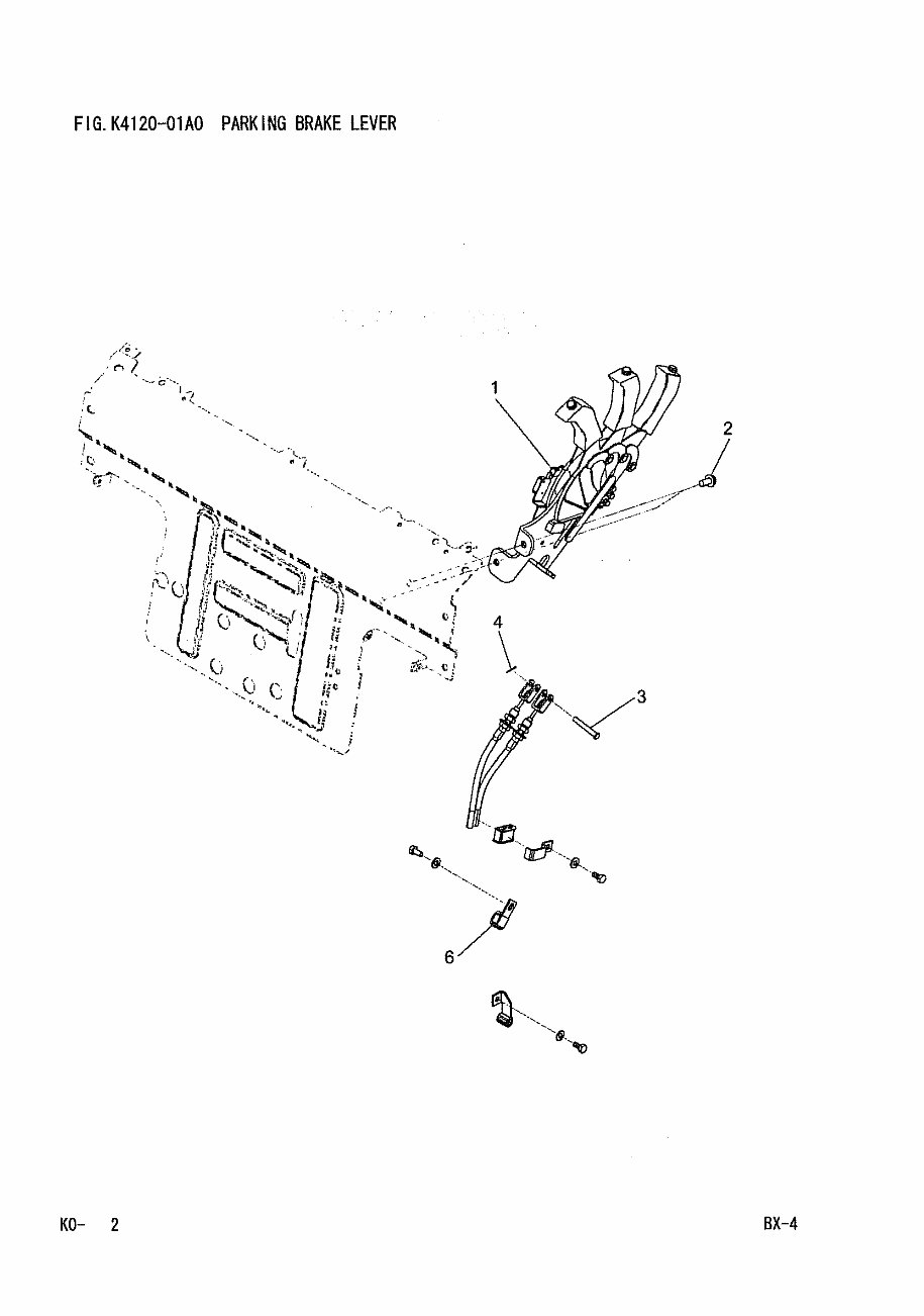 Komatsu FD20/FD30/FG20/FG30 Forklift Brake System Parts Catalog preview img 2