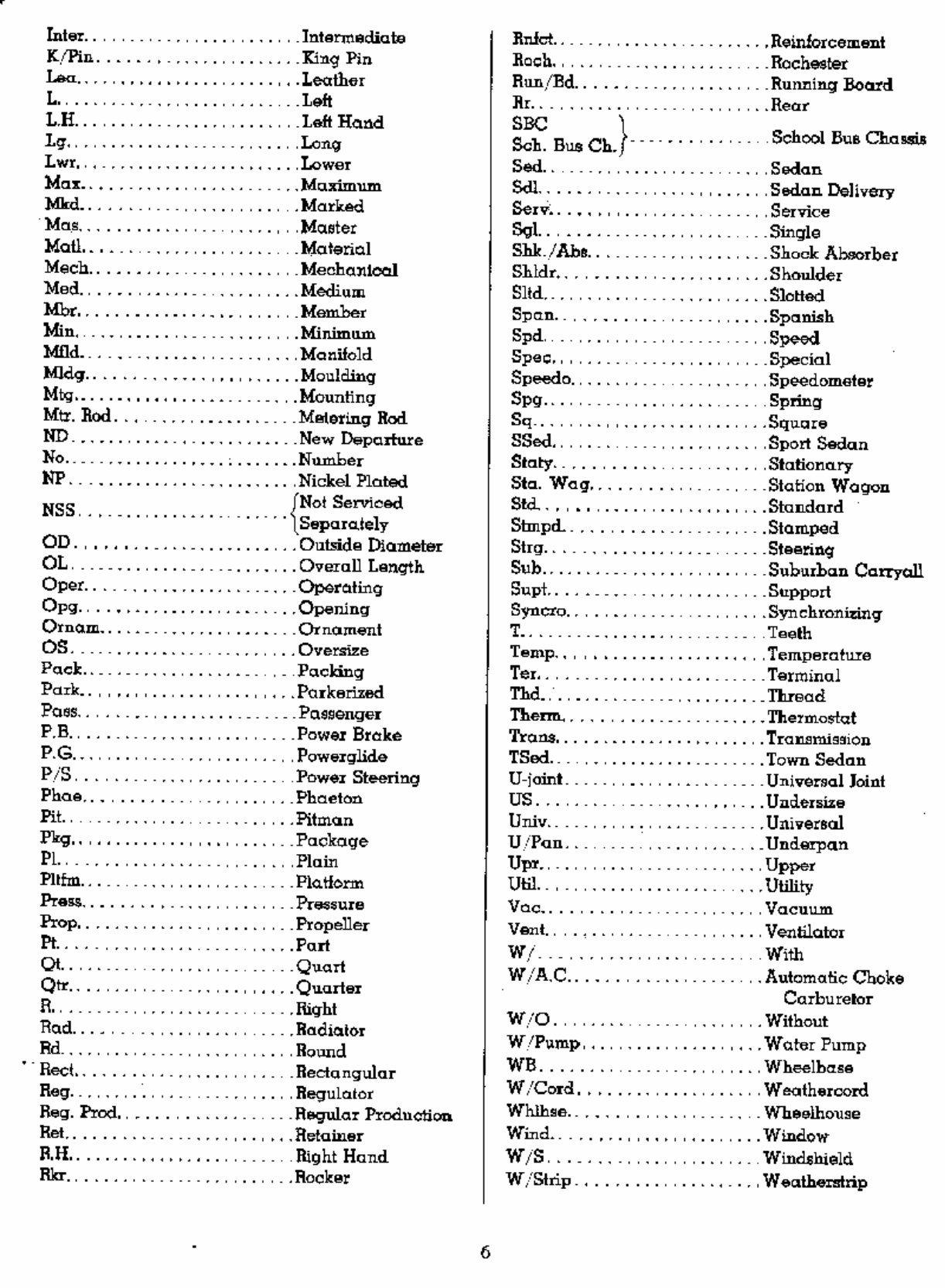 1929-1931 Chevrolet Styleline Fleetline Bel Air Two Ten Station Wagon Suburban Carryall Truck Deluxe Parts Catalog preview img 6