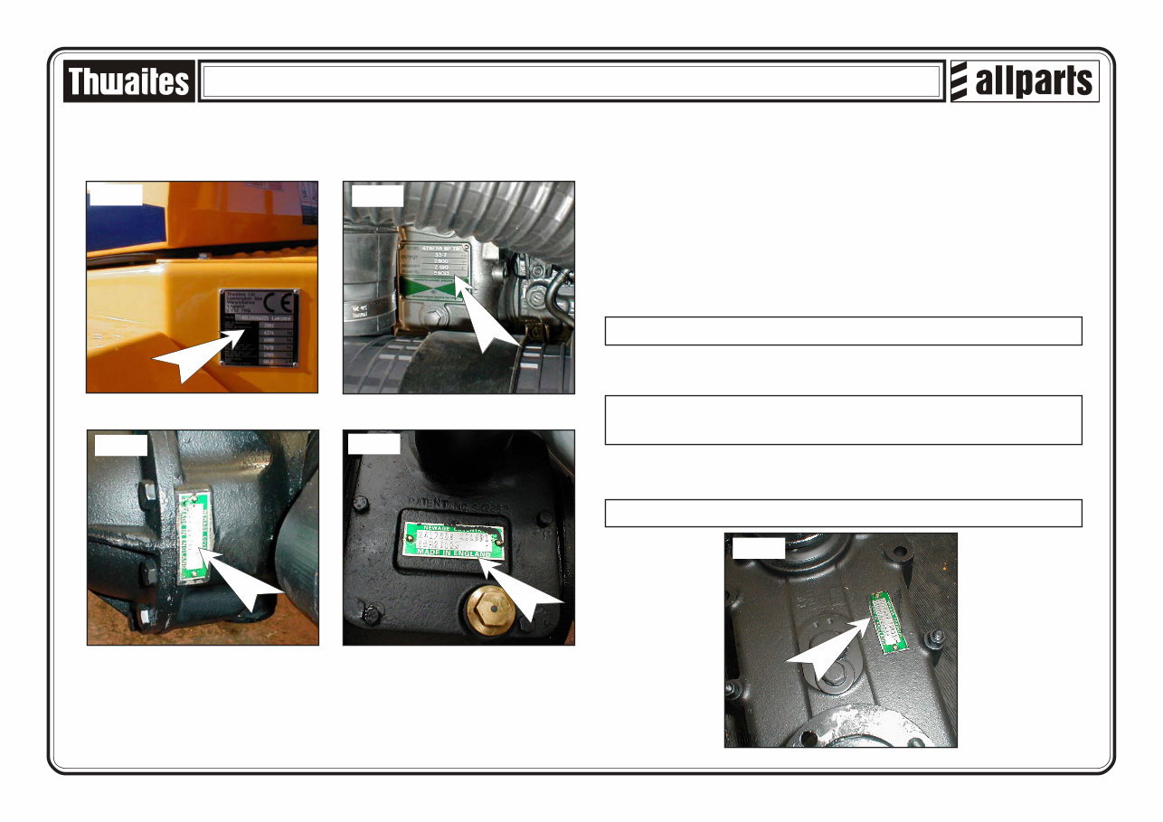Thwaites 245 4 Tonne dumper parts manual preview img 2
