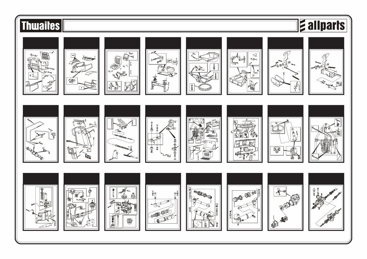Thwaites 245 4 Tonne dumper parts manual preview img 4