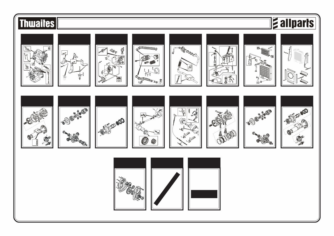 Thwaites 244 4 Tonne dumper parts manual preview img 5