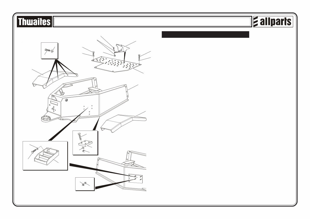 Thwaites 244 4 Tonne dumper parts manual preview img 7
