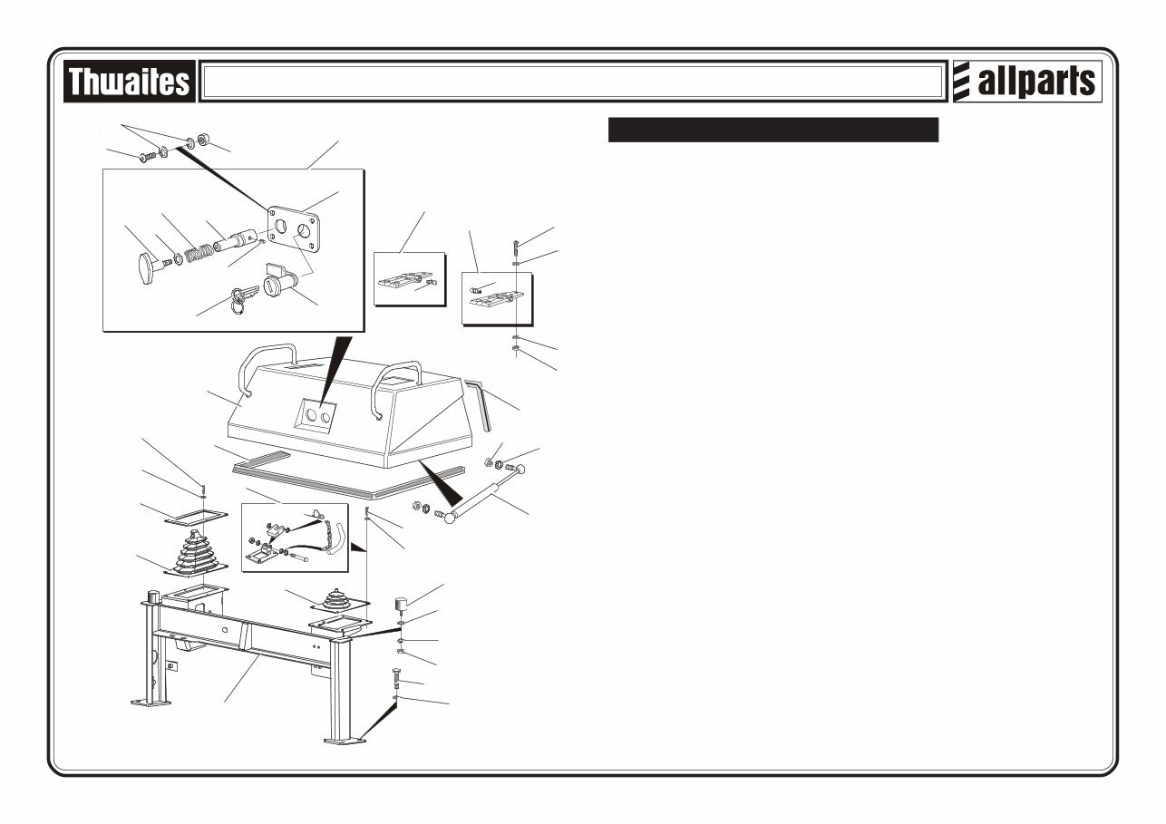 Thwaites 244 4 Tonne dumper parts manual preview img 9