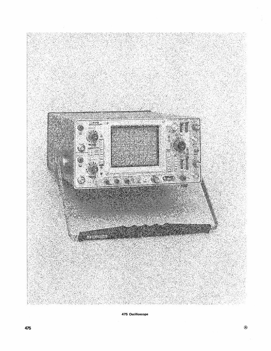 Tektronix R475A OSCILLOSCOPE Repair Manual preview img 6
