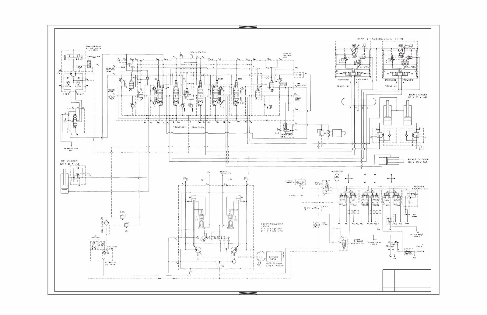 Doosan DH130-2 Excavator Electrical Hydraulic Schematics Manual INSTANT preview img 2