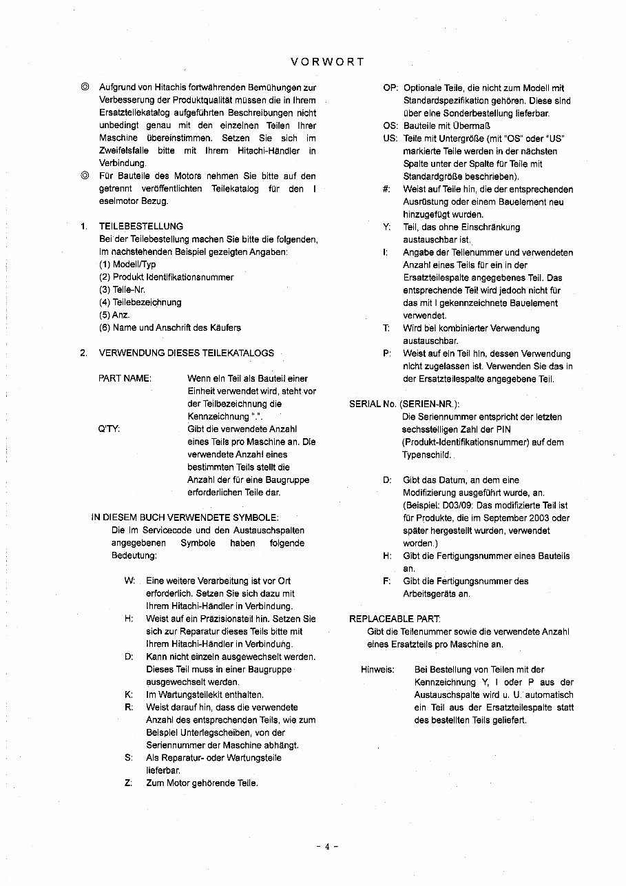 HITACHI ZAXIS ZX27U-2 Excavator Parts Catalog Manual preview img 7