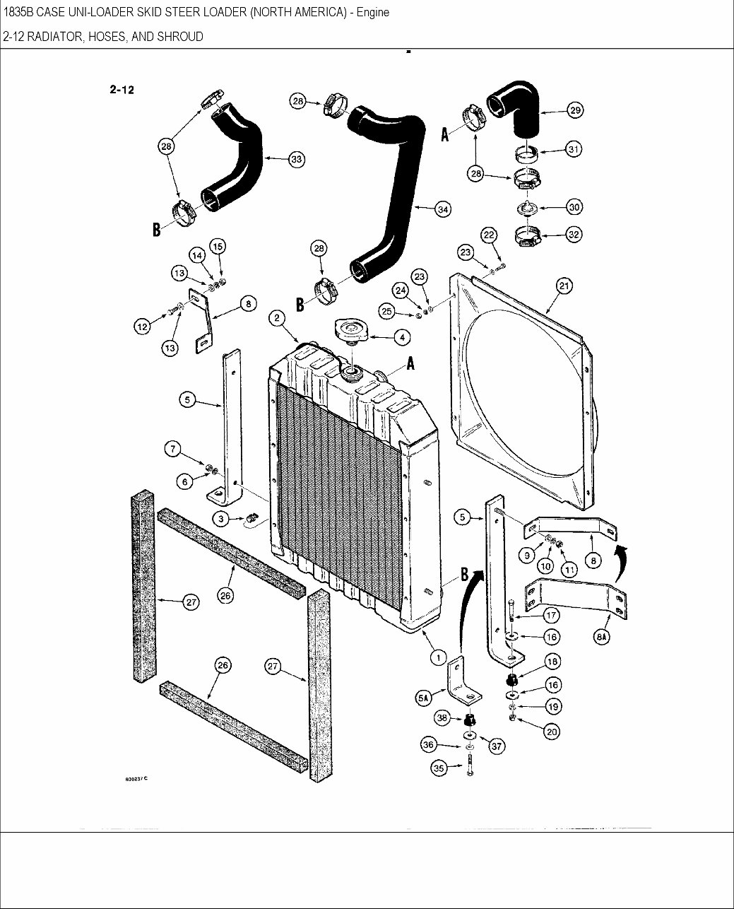 CASE 1835B Skid Steer Loader Parts Catalog Manual preview img 6