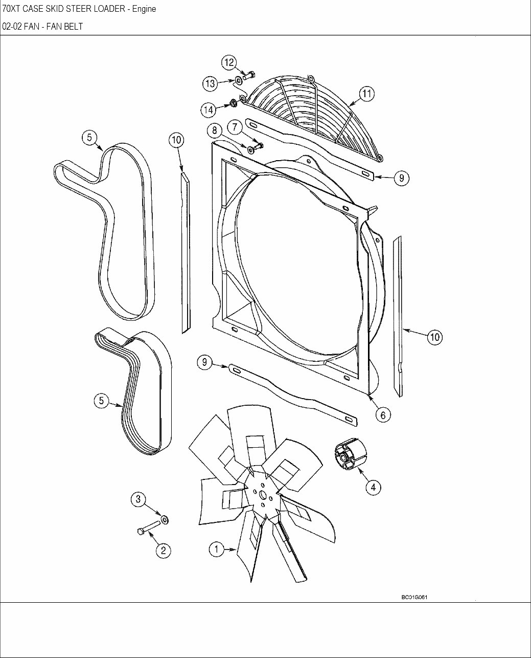 CASE 70XT Skid Steer Loader Parts Catalog Manual preview img 4