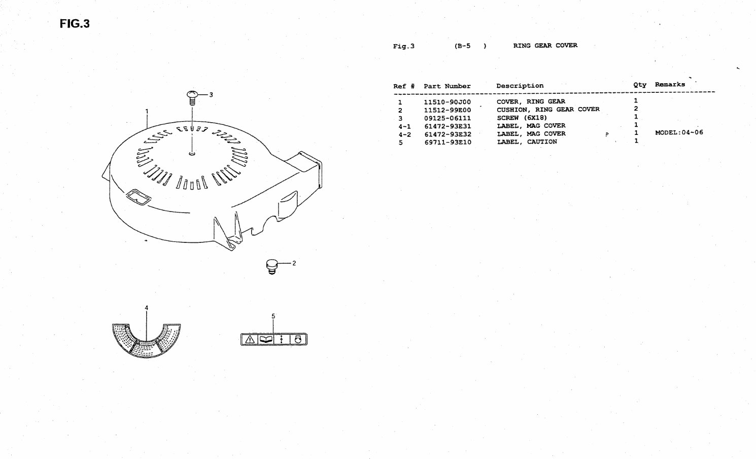1997-2006 Suzuki Outboard Engine DF Parts Catalog preview img 5