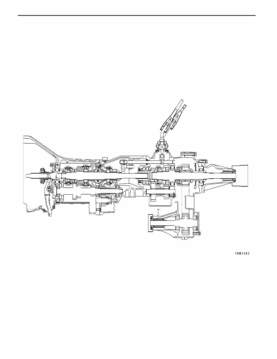 MITSUBISHI Manual Gearbox Transmission R5M21 V5M21 Workshop Manual preview img 8