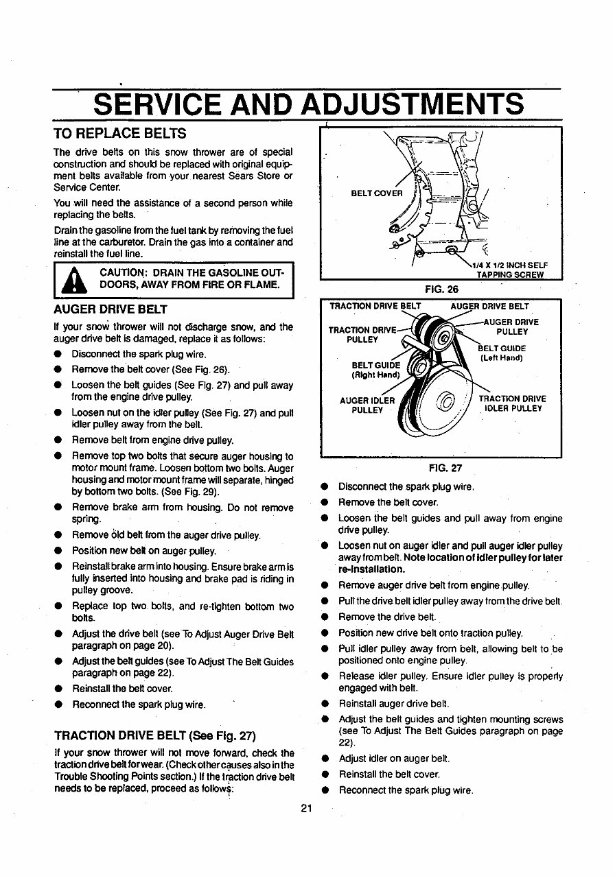 Craftsman 536.886621 Snowblower Owners Manual preview img 8