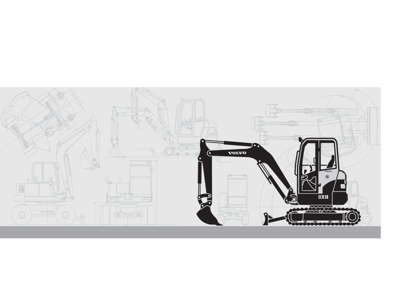 VOLVO ECR38 MINI DIGGER Excavator Parts Catalog IPL Manual preview img 2