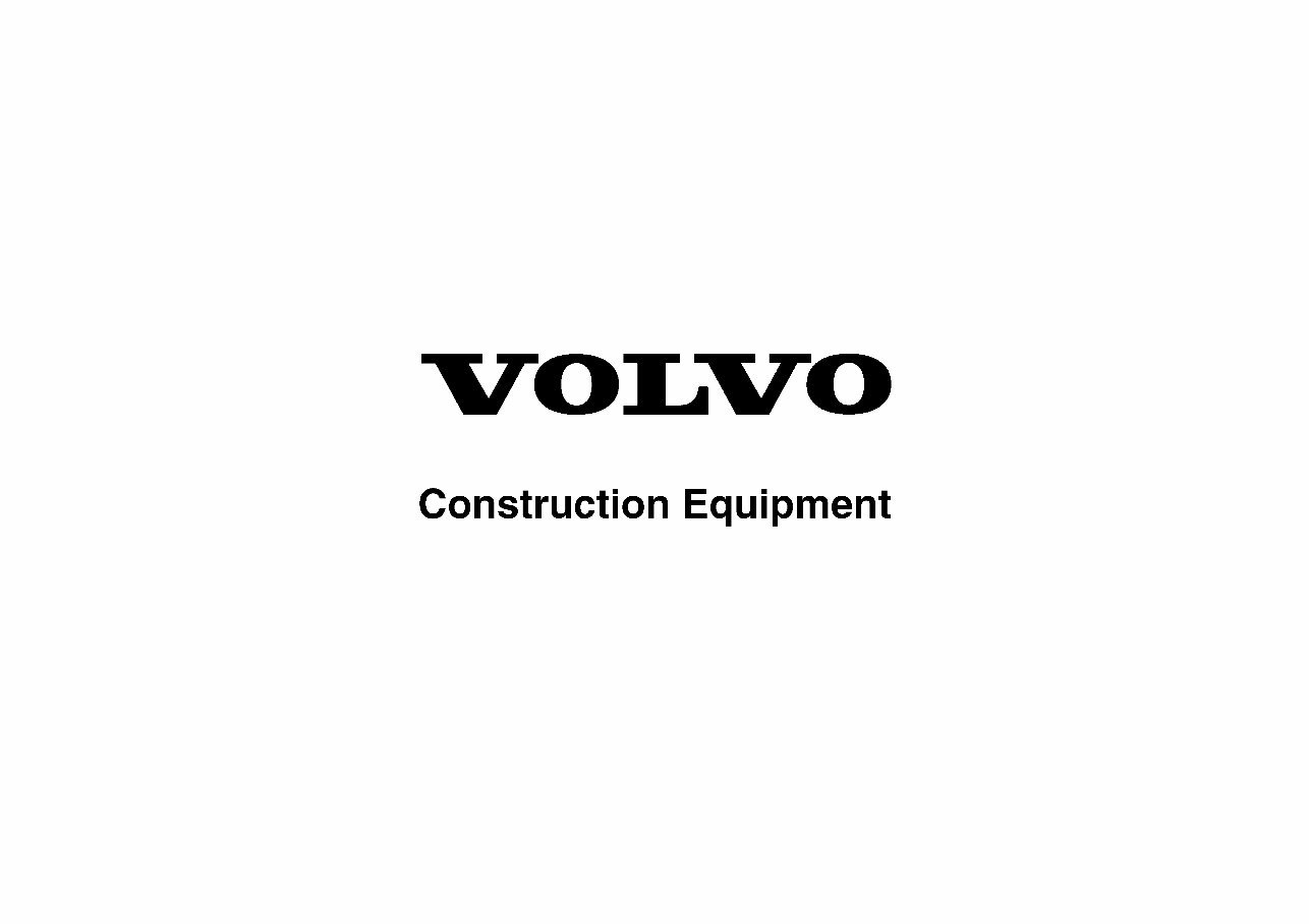 VOLVO ECR38 MINI DIGGER Excavator Parts Catalog IPL Manual preview img 3
