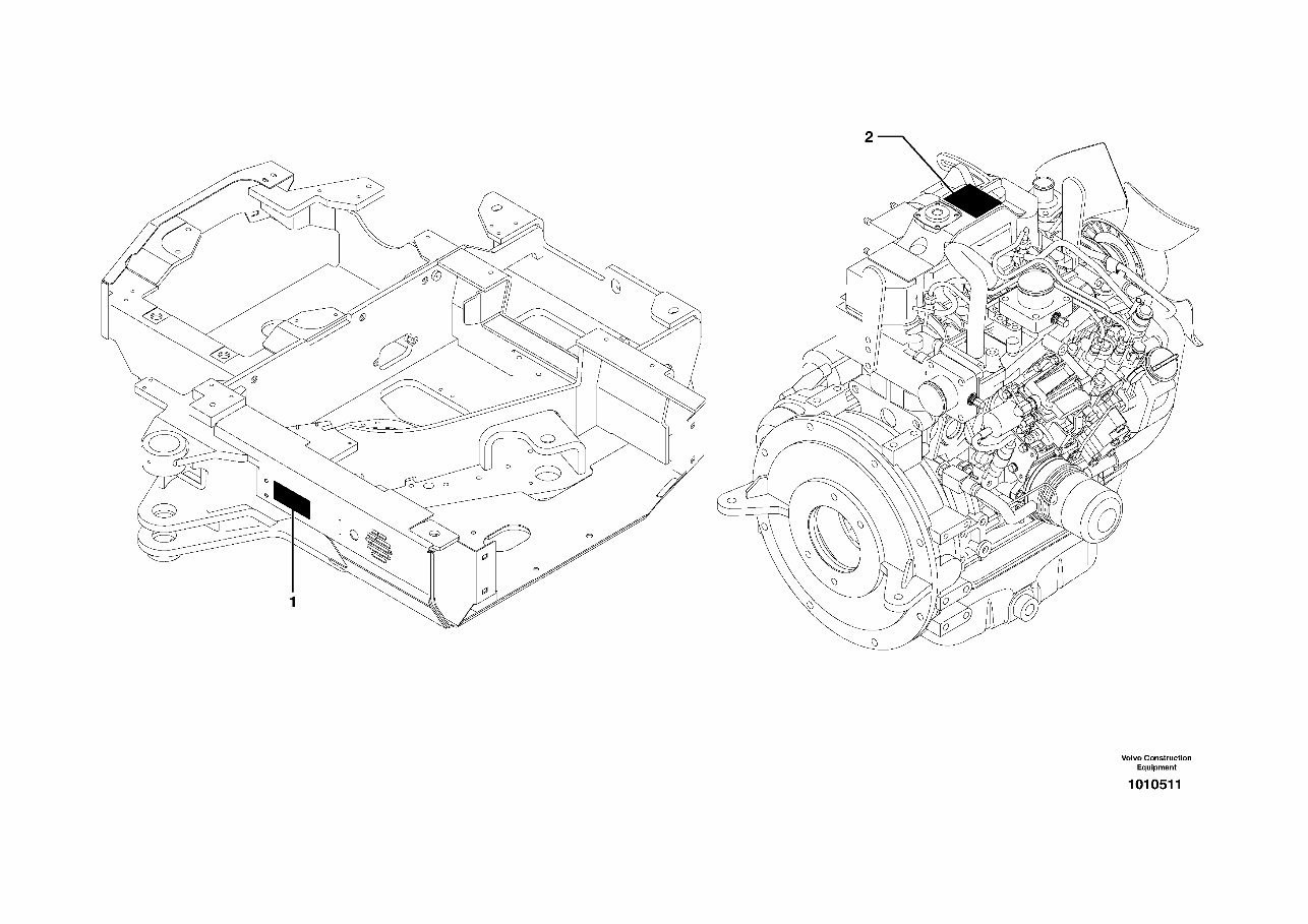 VOLVO ECR38 MINI DIGGER Excavator Parts Catalog IPL Manual preview img 5