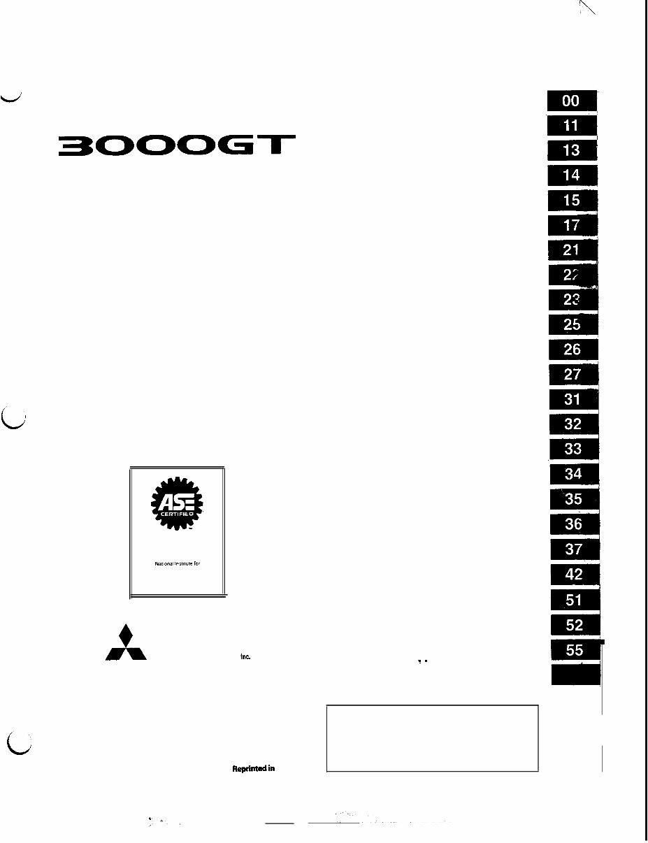 1995 DODGE STEALTH Service and Repair Manual preview img 3