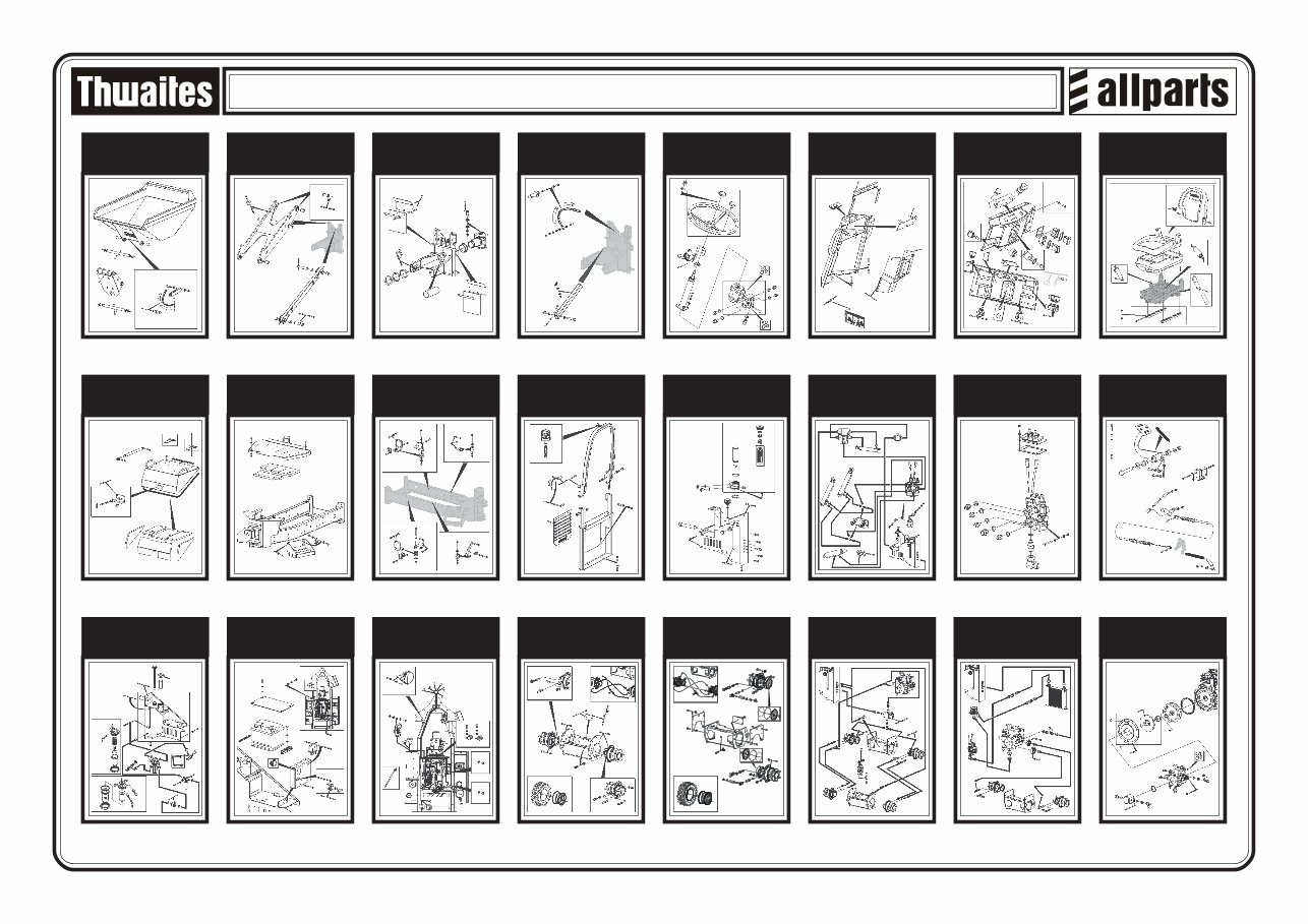 Thwaites 201 1 Tonne dumper parts manual preview img 4