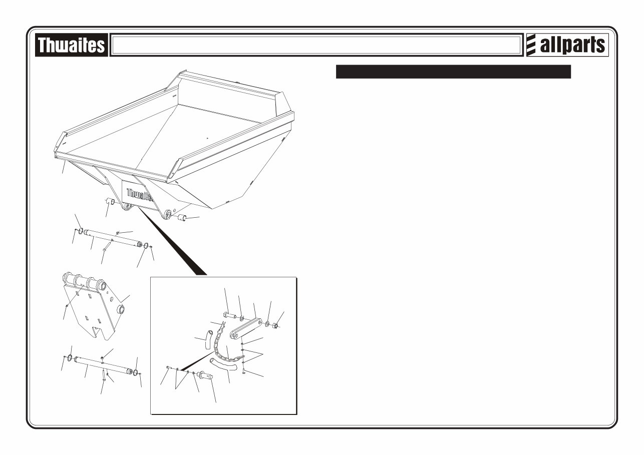 Thwaites 201 1 Tonne dumper parts manual preview img 6