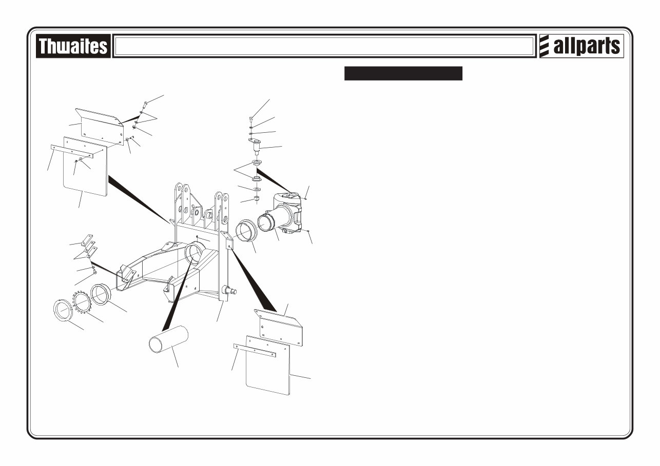 Thwaites 201 1 Tonne dumper parts manual preview img 8