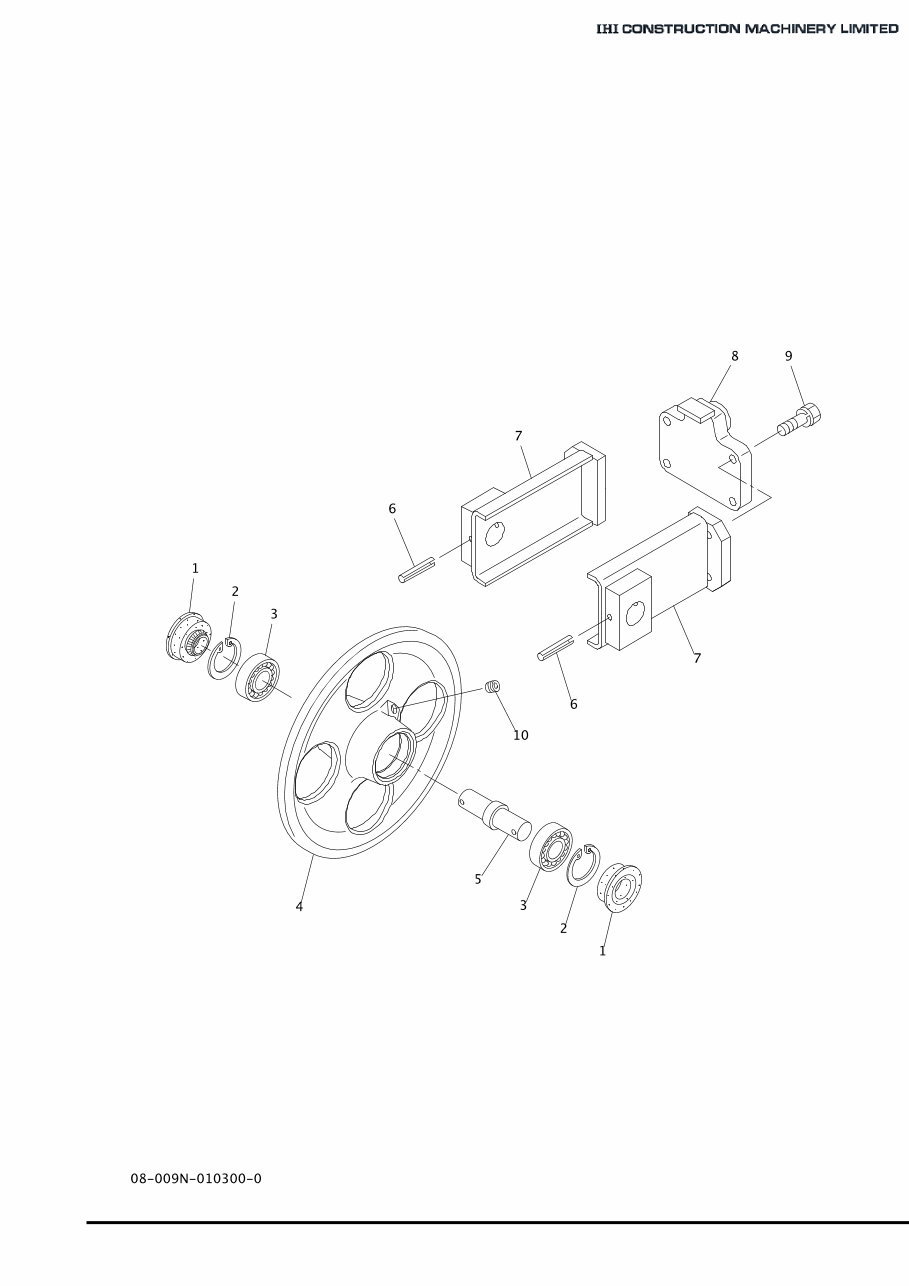 IHI 9NX MINI Excavator Parts Manual preview img 10