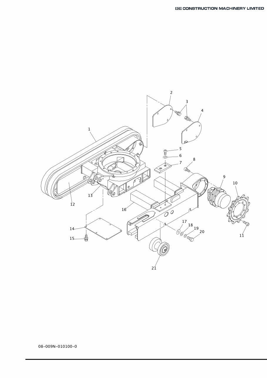 IHI 9NX MINI Excavator Parts Manual preview img 6