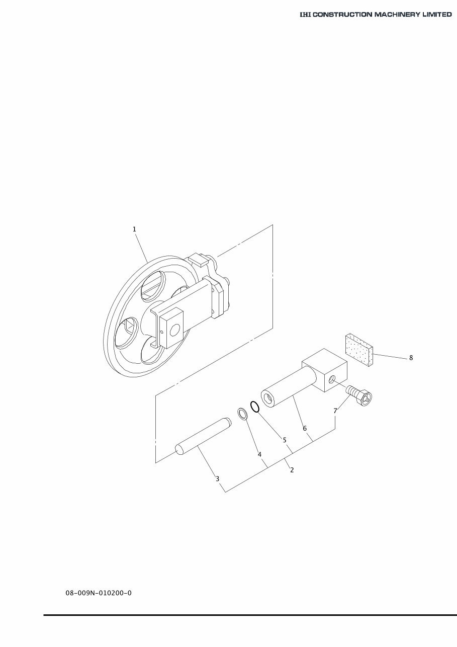 IHI 9NX MINI Excavator Parts Manual preview img 8