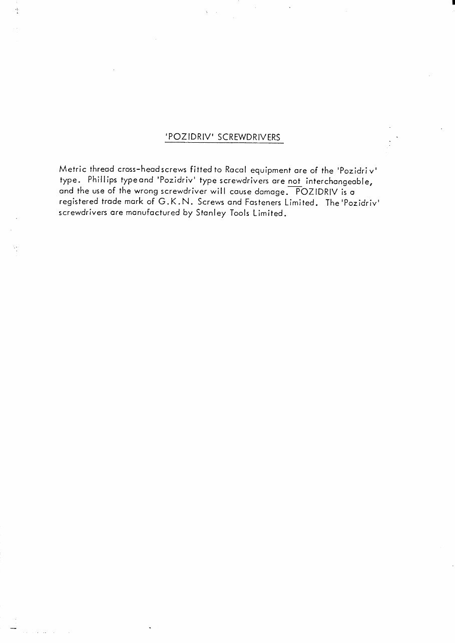 RACAL 9008 AM/FM MODULATION MODULATOR Repair Manual preview img 3