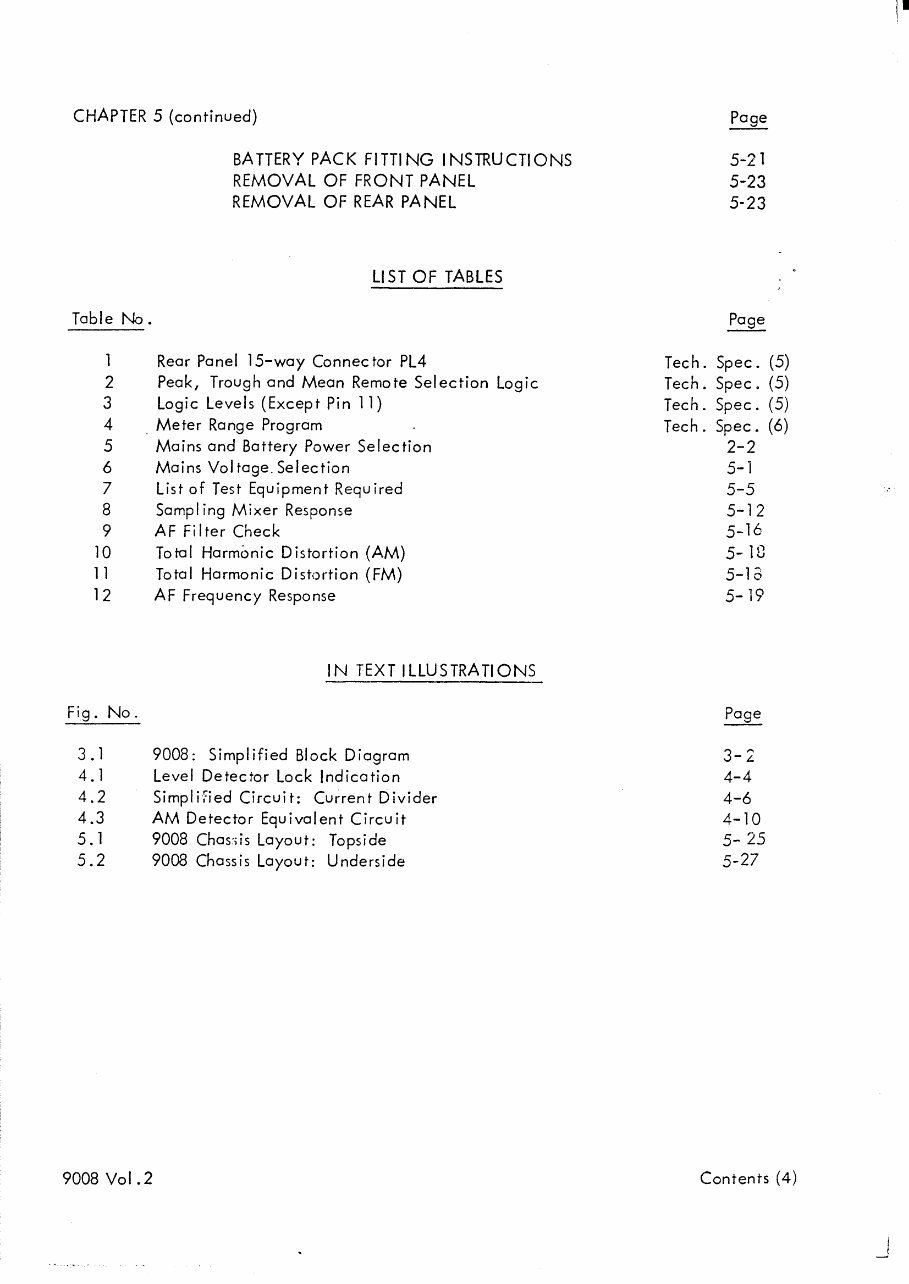 RACAL 9008 AM/FM MODULATION MODULATOR Repair Manual preview img 8