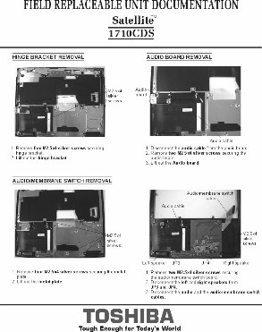 TOSHIBA SATELLITE SATELLITE PRO LAPTOP Service / Repair Manual preview img 6