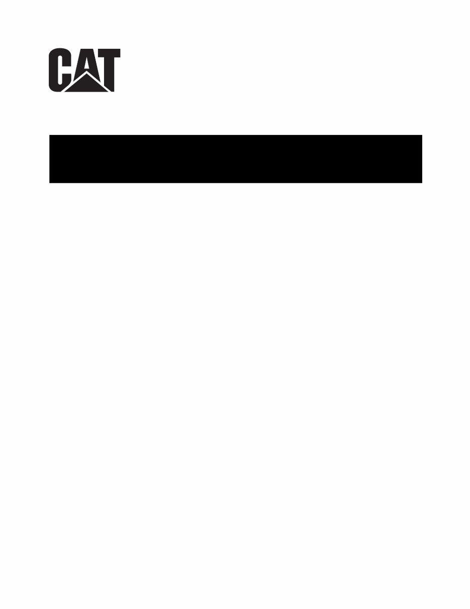 Caterpillar (CAT) GM 4.3L G6 Gasoline Forklifts (GP40/GPL40/DP40/DPL40/DP45/DP50) OEM Service & Repair Manual preview img 1
