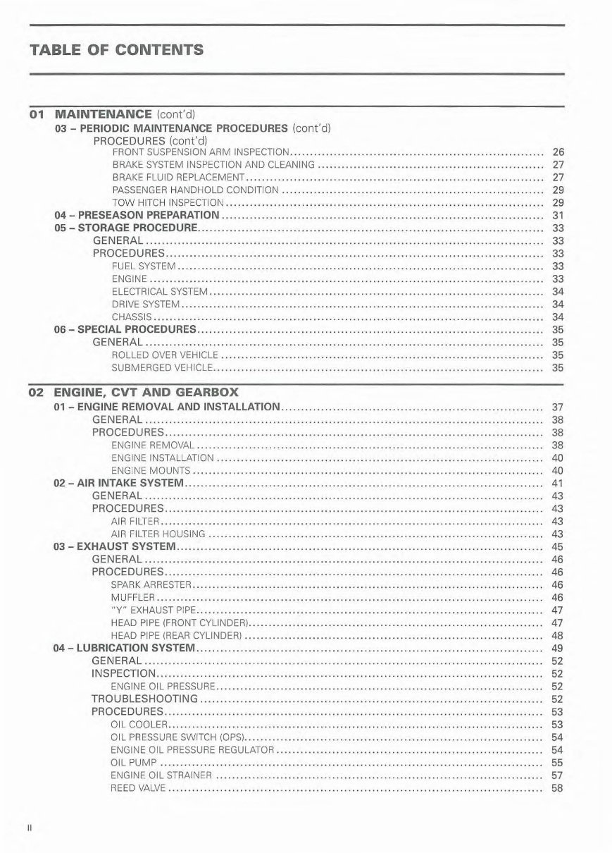 Can-Am Commander 1000 LTD 2012 2013 Workshop Service Manual preview img 2