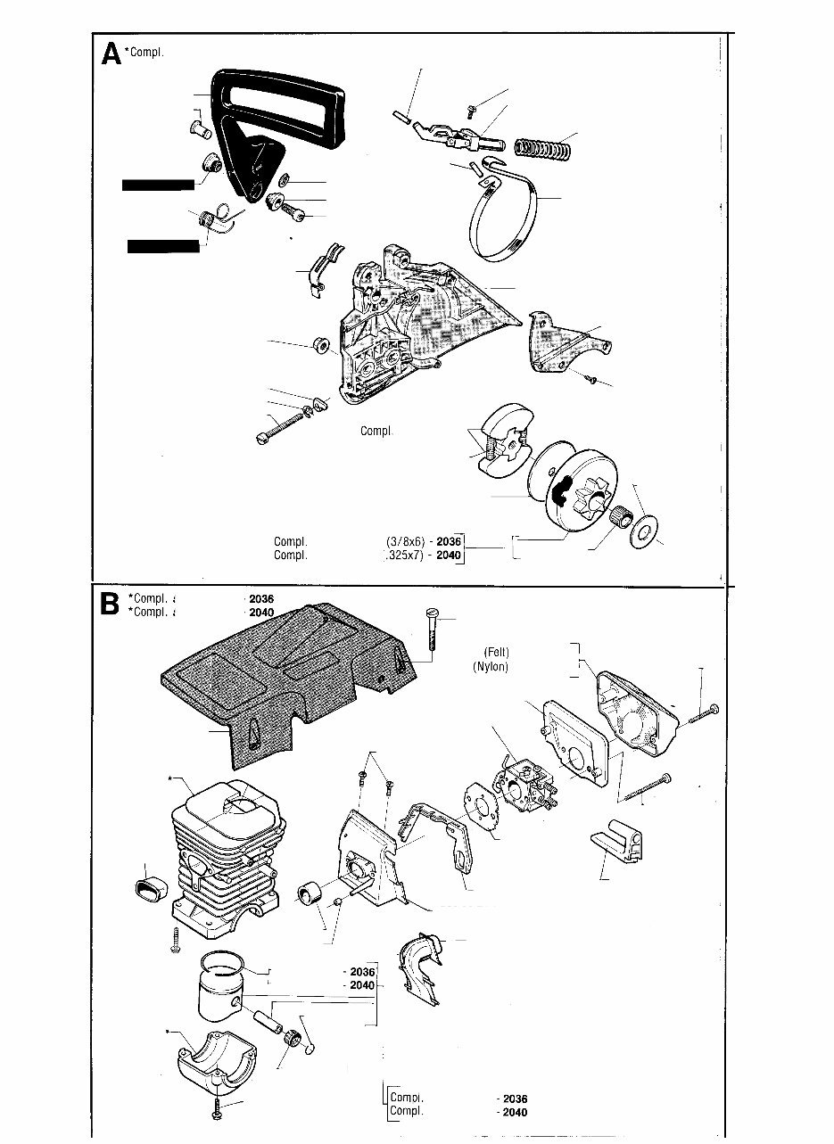 Jonsered 630 Chainsaw Factory Service & Work Shop Manual preview img 2