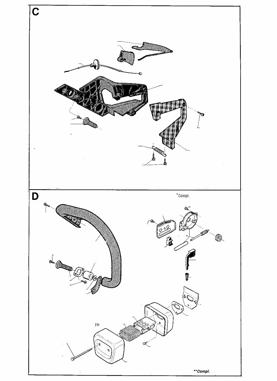 Jonsered 630 Chainsaw Factory Service & Work Shop Manual preview img 3