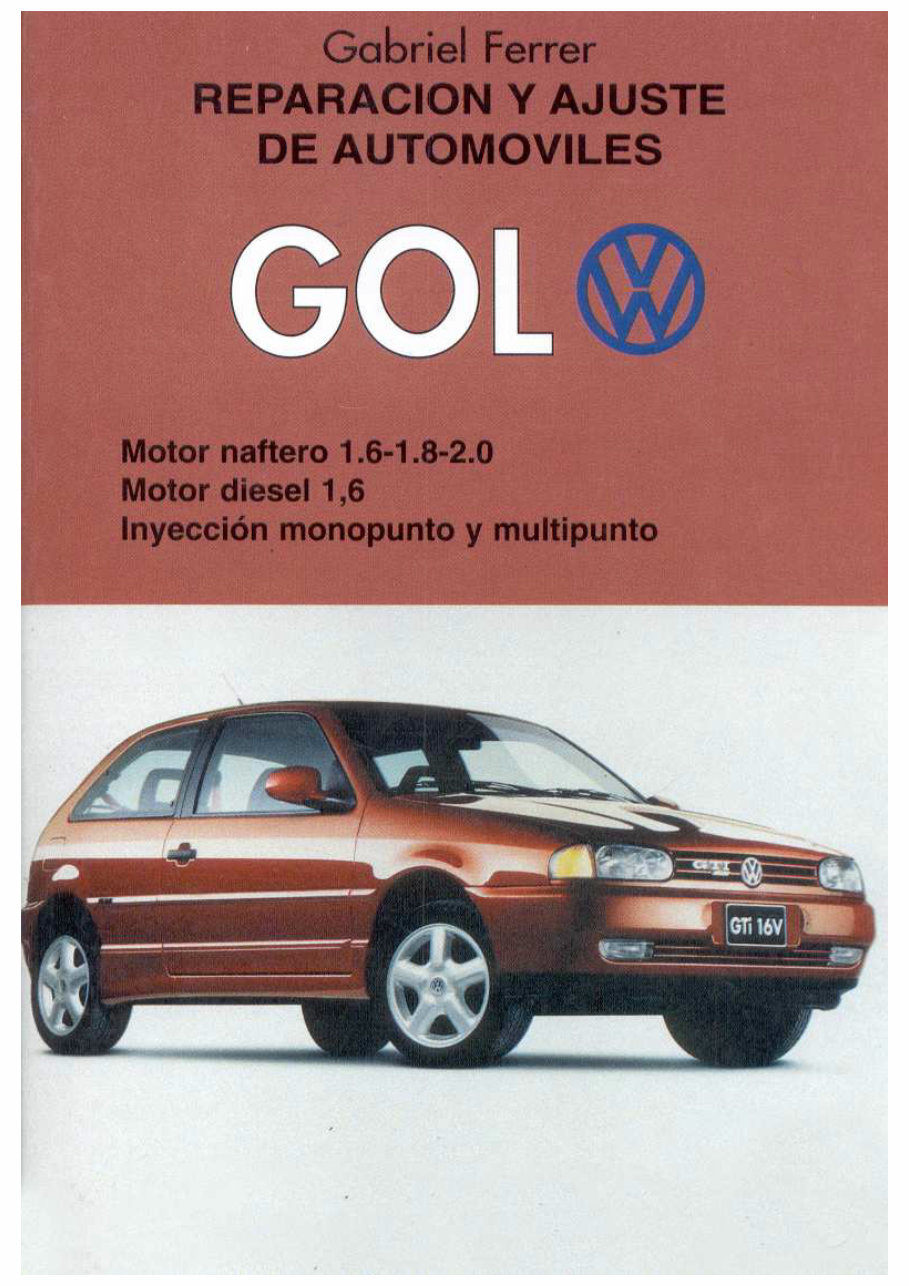1995 Volkswagen Gol G2 Service & Repair Manual (in Spanish) preview img 1