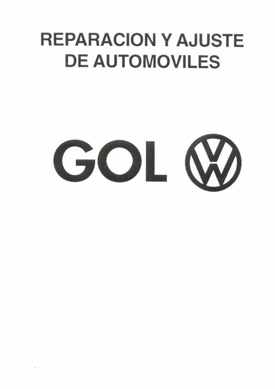 1995 Volkswagen Gol G2 Service & Repair Manual (in Spanish) preview img 2