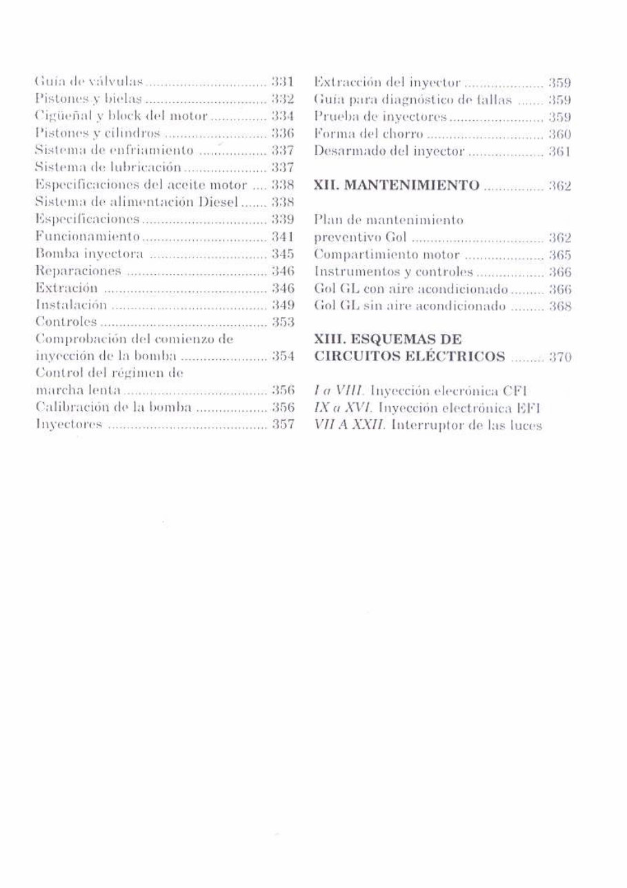 1995 Volkswagen Gol G2 Service & Repair Manual (in Spanish) preview img 7