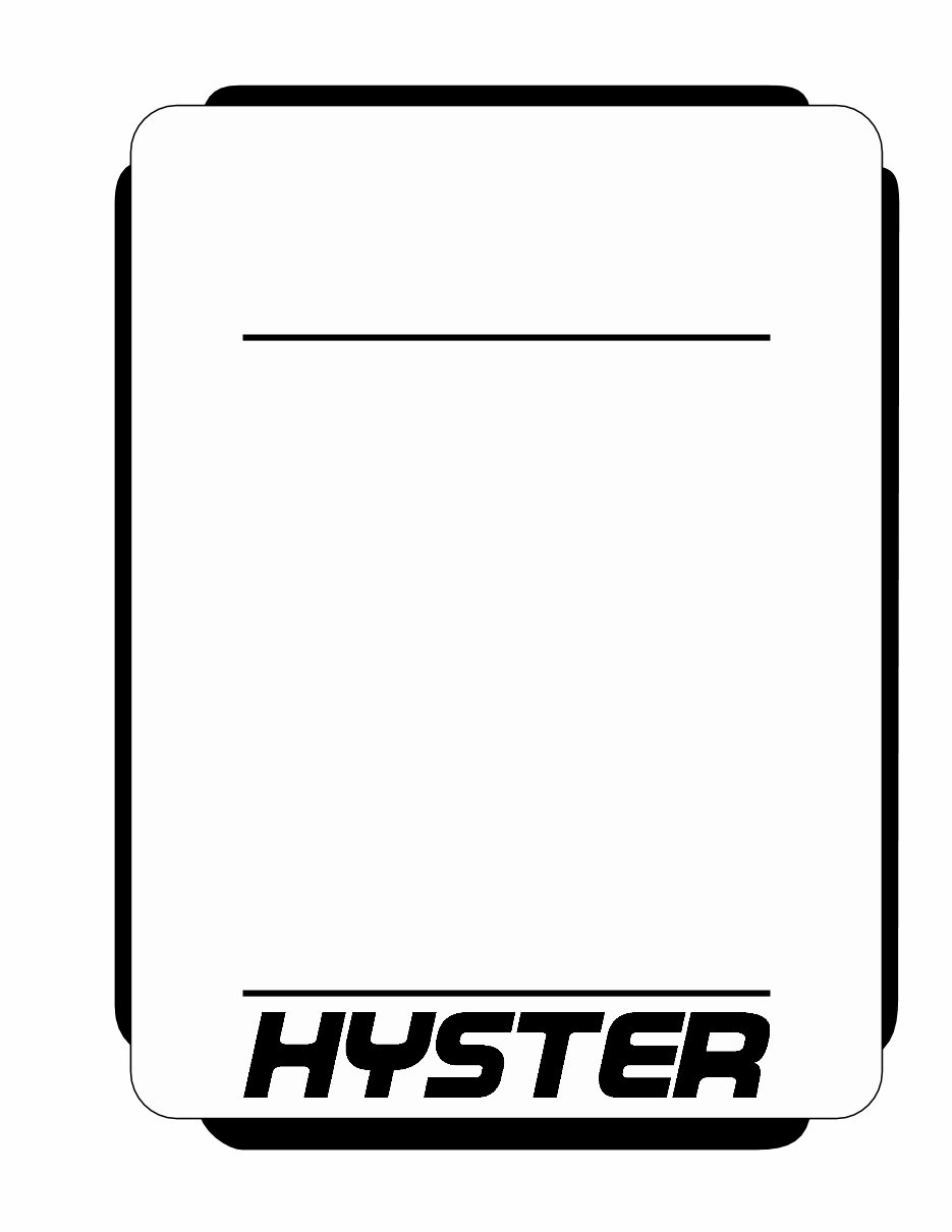 Hyster D010 (S25XM S30XM S35XM S40XMS) Forklift Parts Manual preview img 1