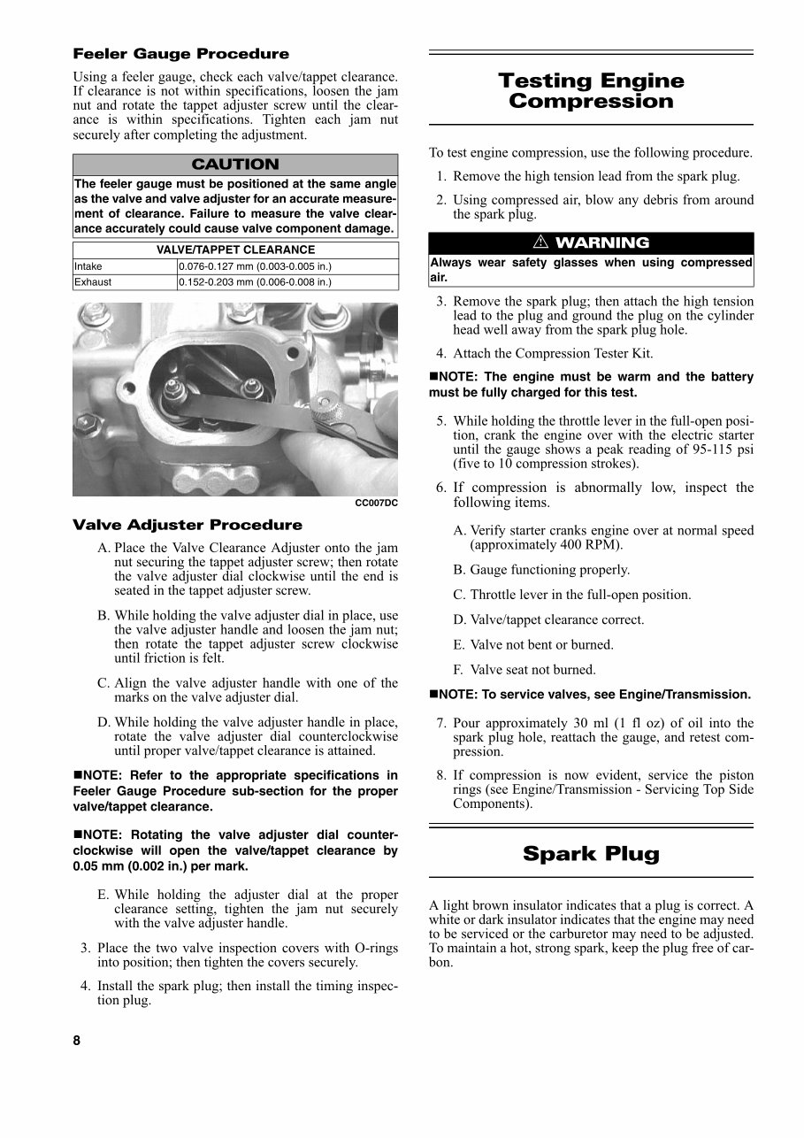 2014 Arctic Cat 400, 450, XC450 ATVs OEM Service & Repair Manual preview img 8